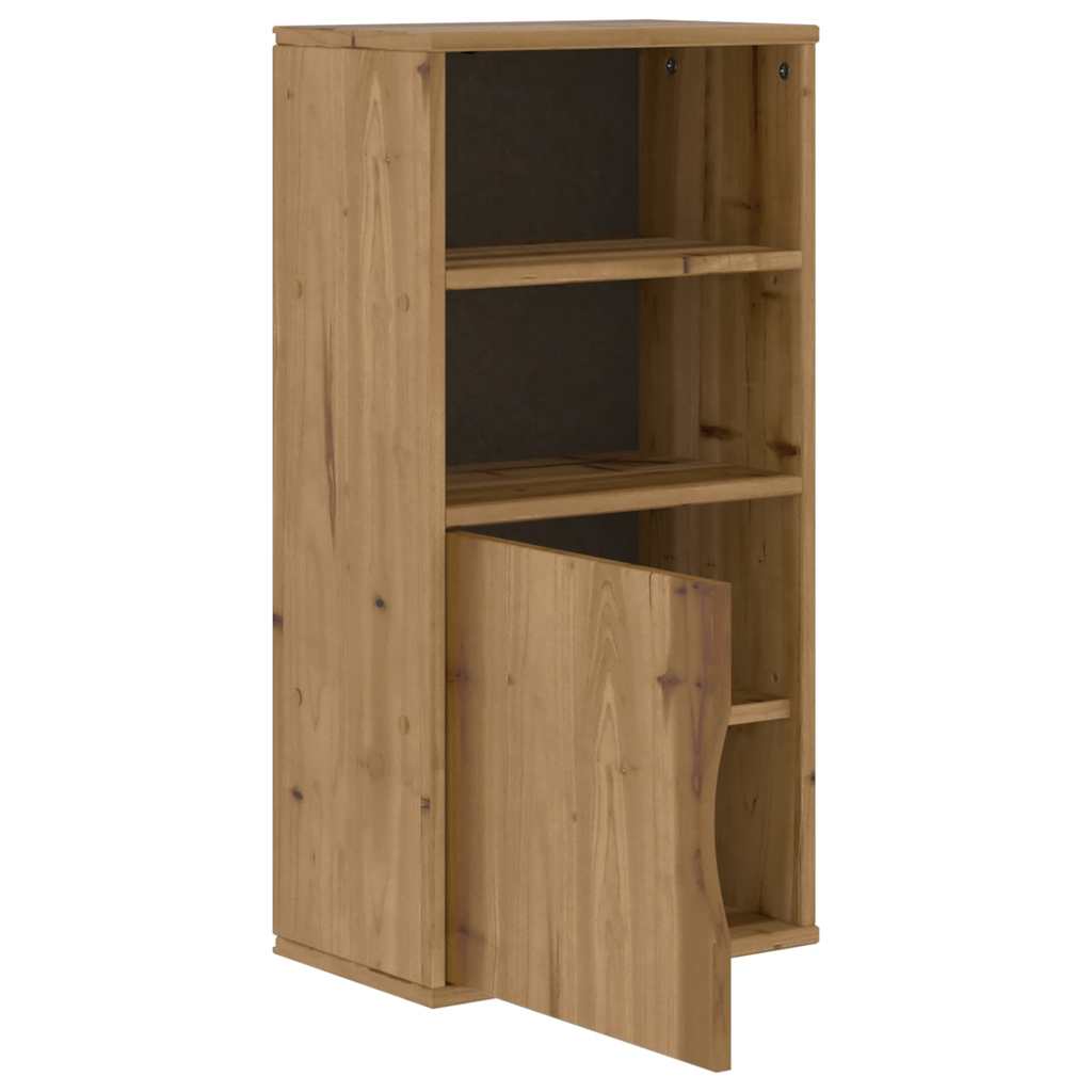 vidaXL Szafka boczna "ODDA" 40x24x79 cm Drewno lite sosnowe