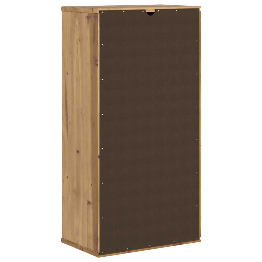vidaXL Szafka boczna "ODDA" 40x24x79 cm Drewno lite sosnowe