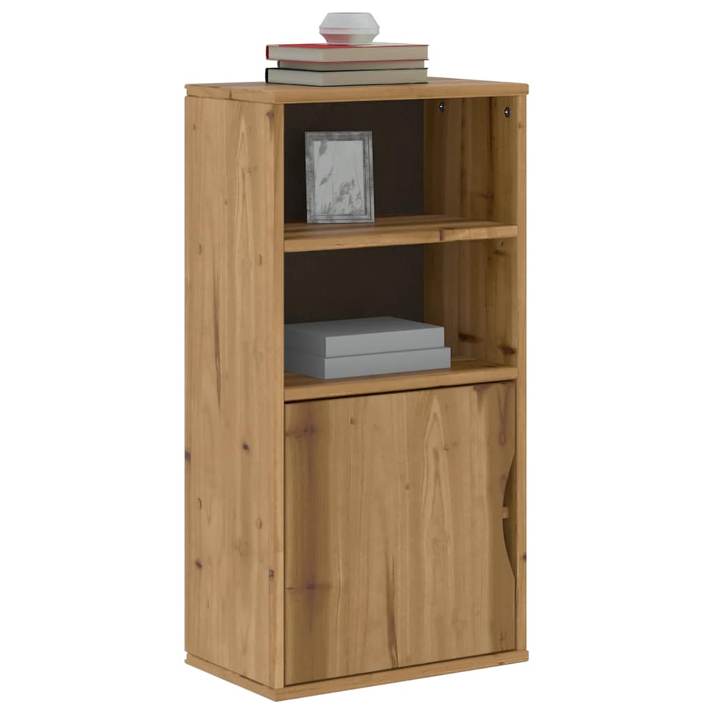 vidaXL Szafka boczna "ODDA" 40x24x79 cm Drewno lite sosnowe