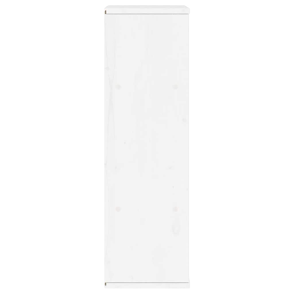 vidaXL Szafka boczna z szufladami "ODDA" Biała 40x24x79 cm