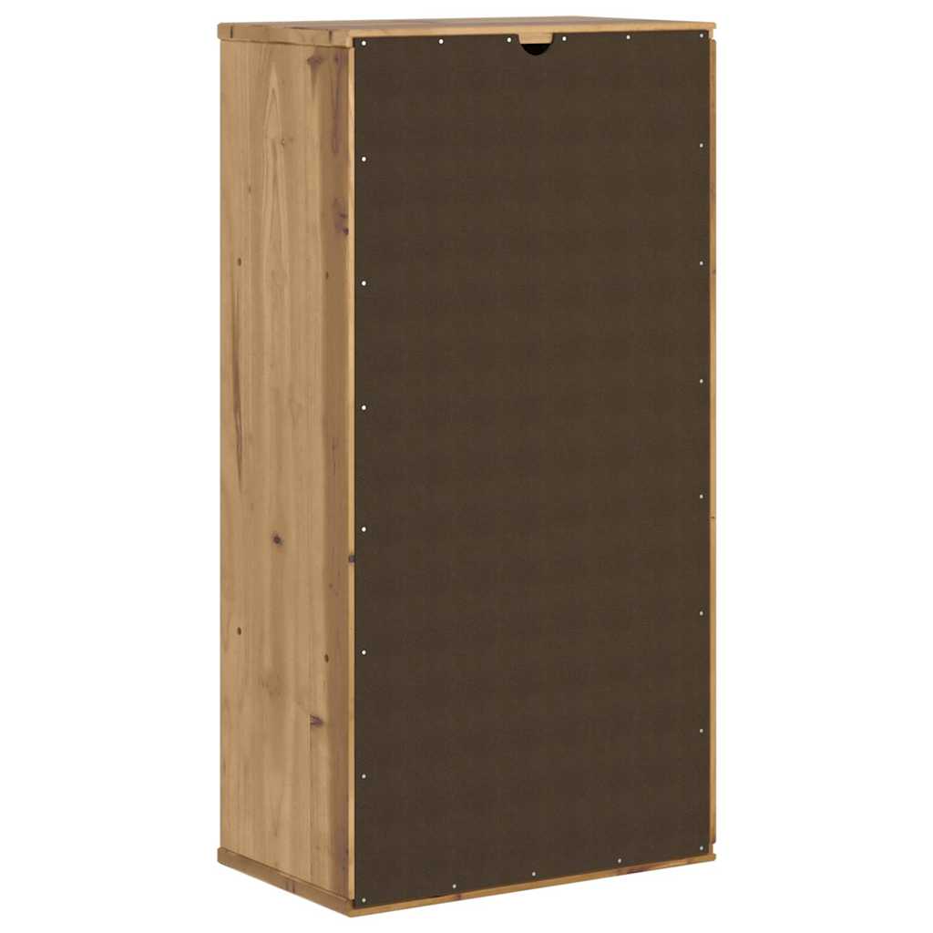 vidaXL Szafka boczna "ODDA" 40x24x79 cm Drewno lite sosnowe