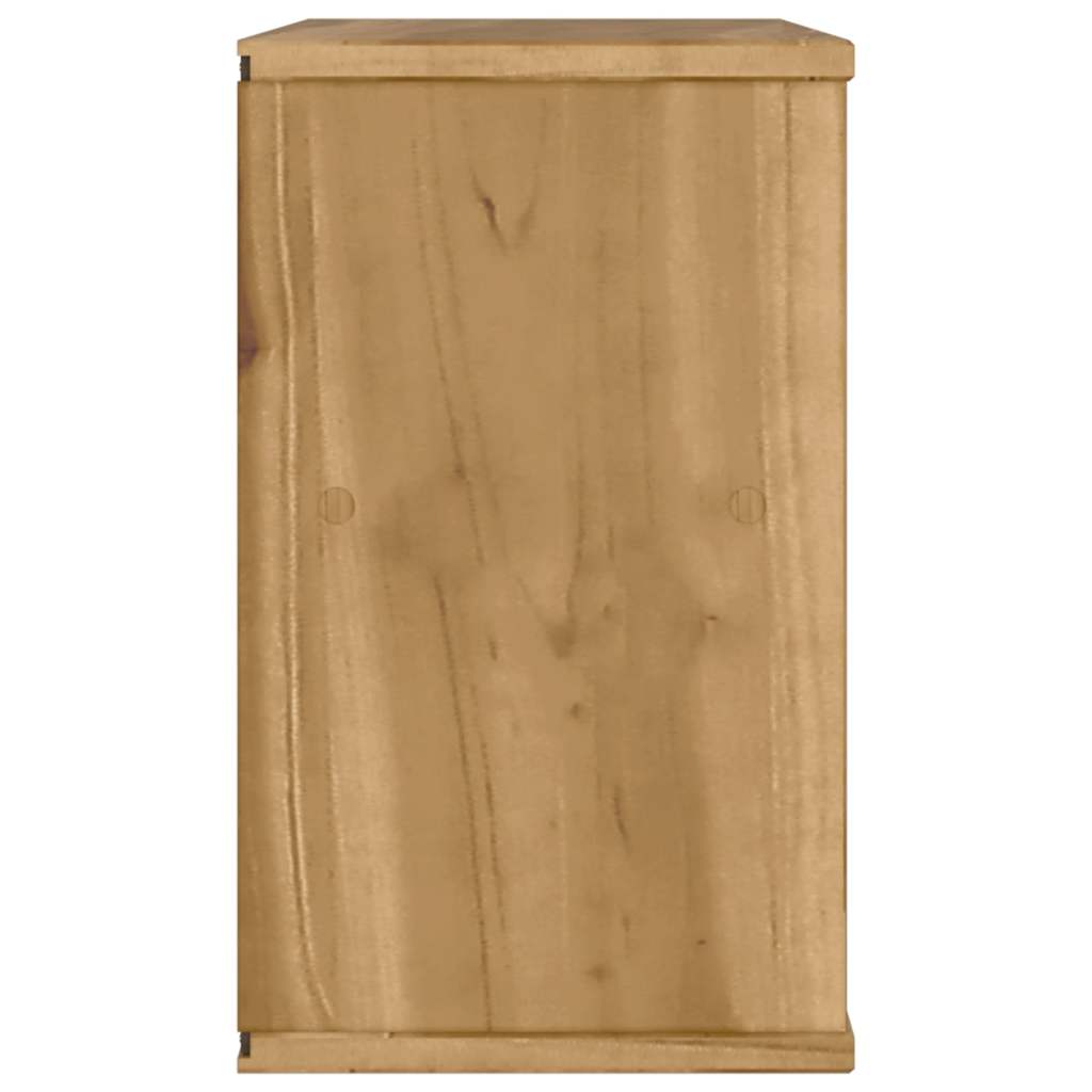 vidaXL Szafka RTV „ODDA” 79x24x40 cm Drewno lite sosnowe