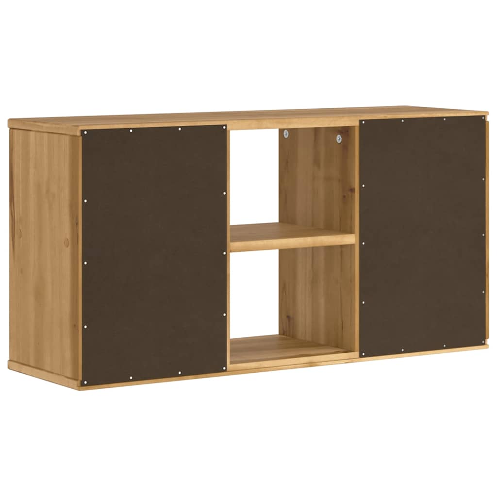 vidaXL Szafka RTV „ODDA” 79x24x40 cm Drewno lite sosnowe
