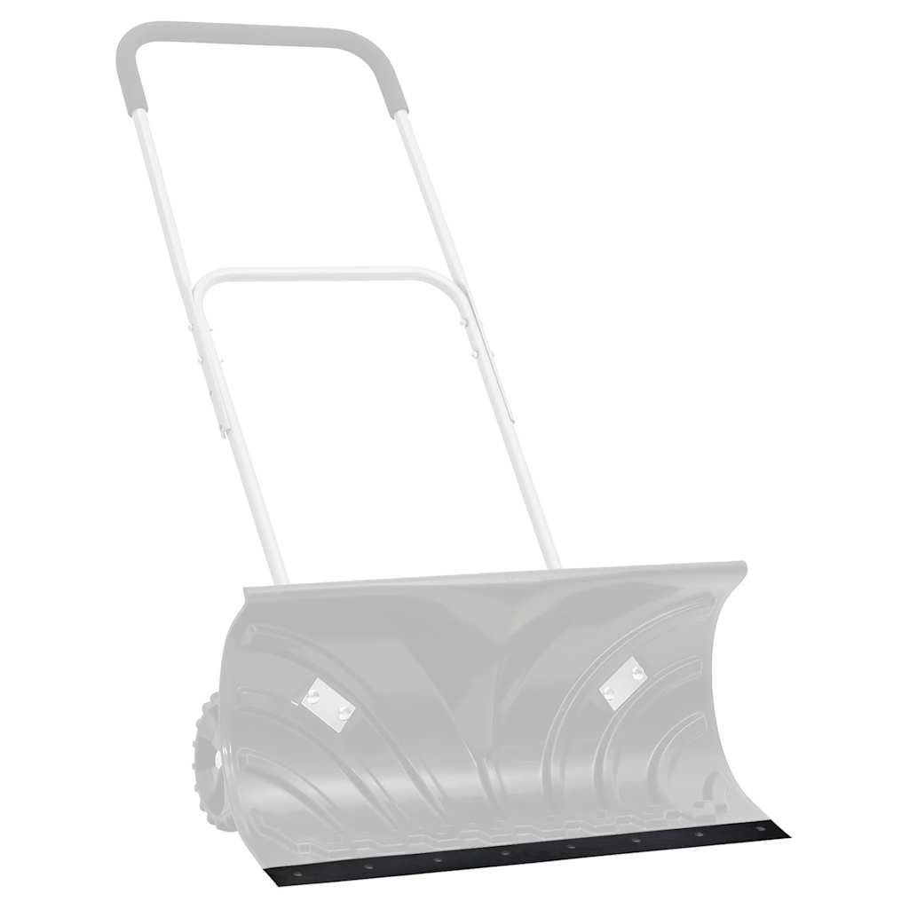 vidaXL Gumowa krawędź do pługa śnieżnego czarna 150x8x1 cm