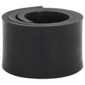 vidaXL Gumowa krawędź do pługa śnieżnego czarna 120x10x1 cm