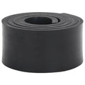 vidaXL Gumowa krawędź do pługa śnieżnego czarna 180x10x1 cm