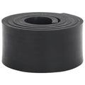 vidaXL Gumowa krawędź do pługa śnieżnego czarna 200x10x1 cm