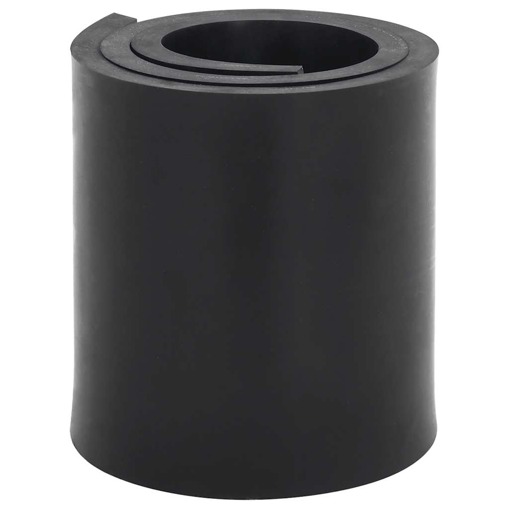 vidaXL Gumowa krawędź do pługa śnieżnego czarna 100x15x1 cm