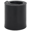 vidaXL Gumowa krawędź do pługa śnieżnego czarna 120x15x1 cm