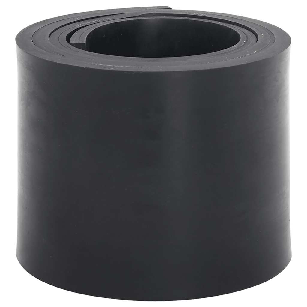vidaXL Gumowa krawędź do pługa śnieżnego czarna 150x15x1 cm