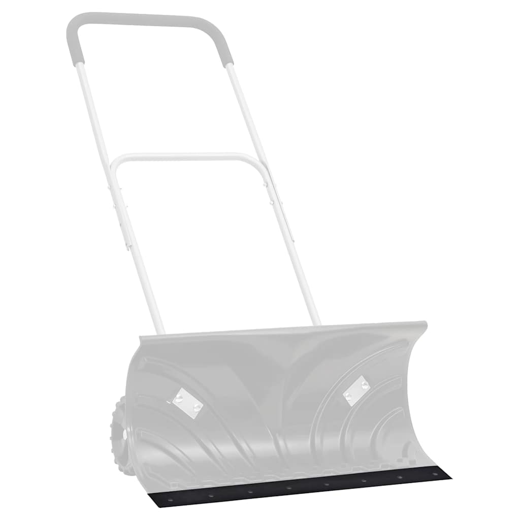 vidaXL Gumowa krawędź do pługa śnieżnego czarna 180x15x1 cm