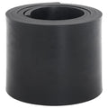 vidaXL Gumowa krawędź do pługa śnieżnego czarna 200x15x1 cm