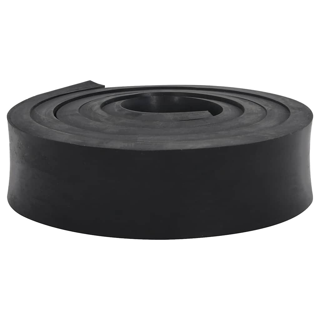 vidaXL Gumowa krawędź do pługa śnieżnego czarna 250x8x2 cm