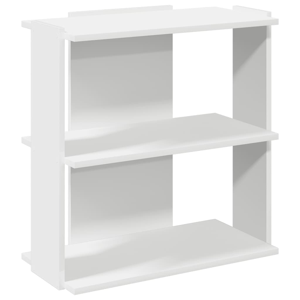 vidaXL Regał 3-poziomowy biały 60x30x60 cm Drewno klejone