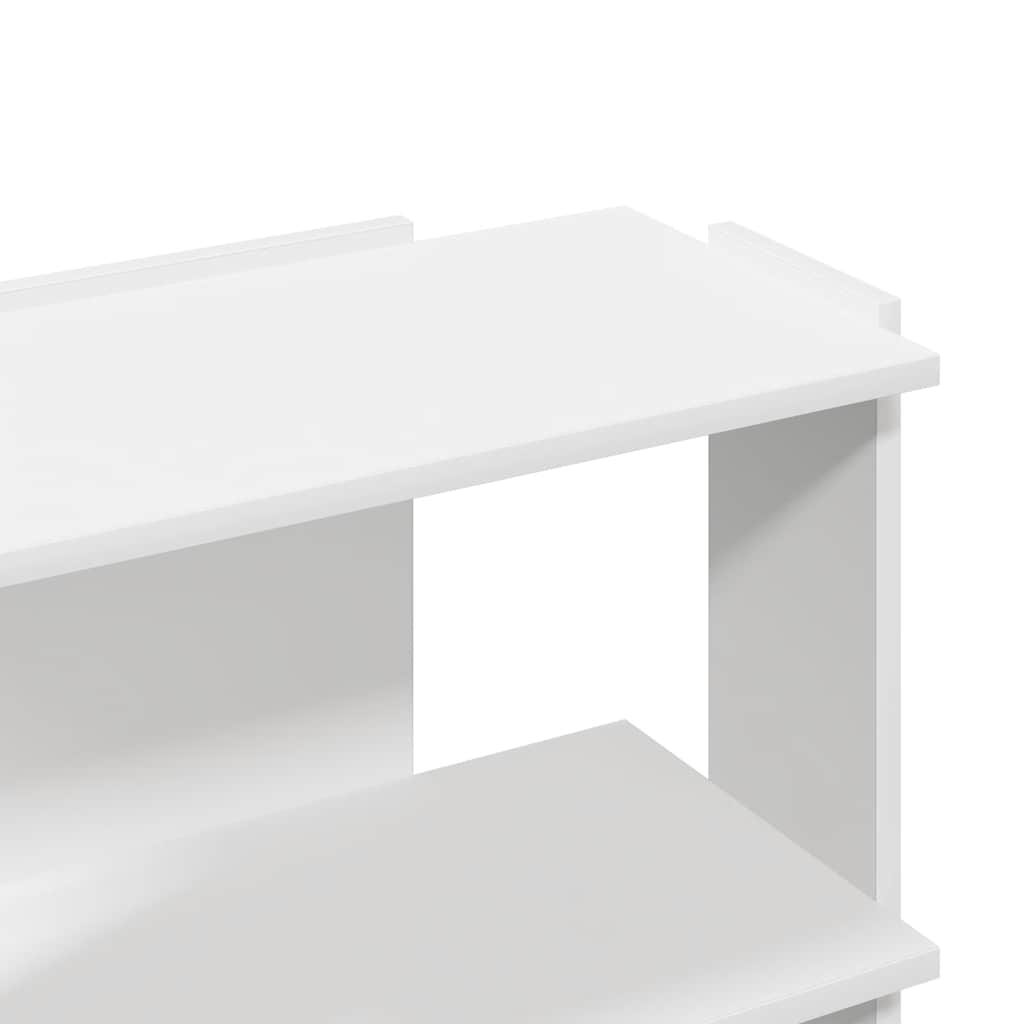 vidaXL Regał 3-poziomowy biały 60x30x60 cm Drewno klejone