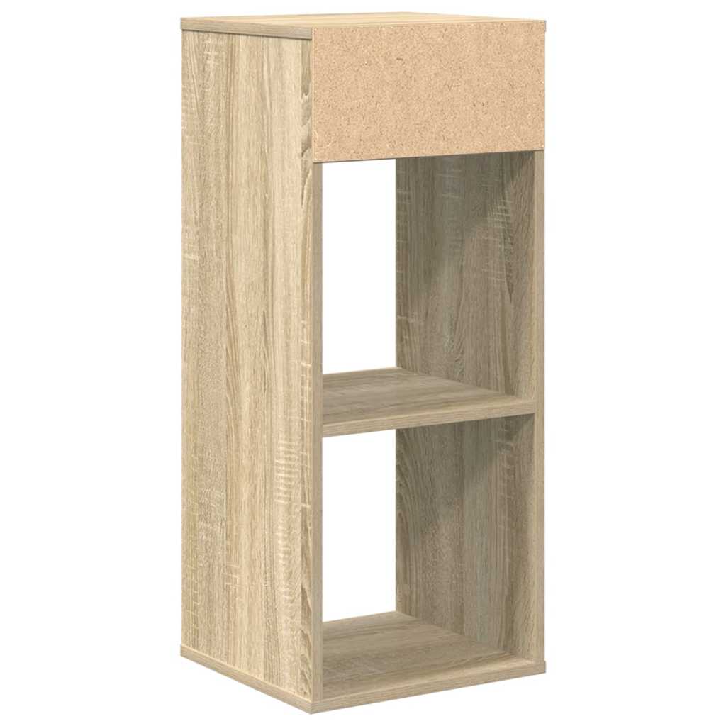 vidaXL Regał na książki dąb sonoma 34x31x80 cm materiał drewnopochodny