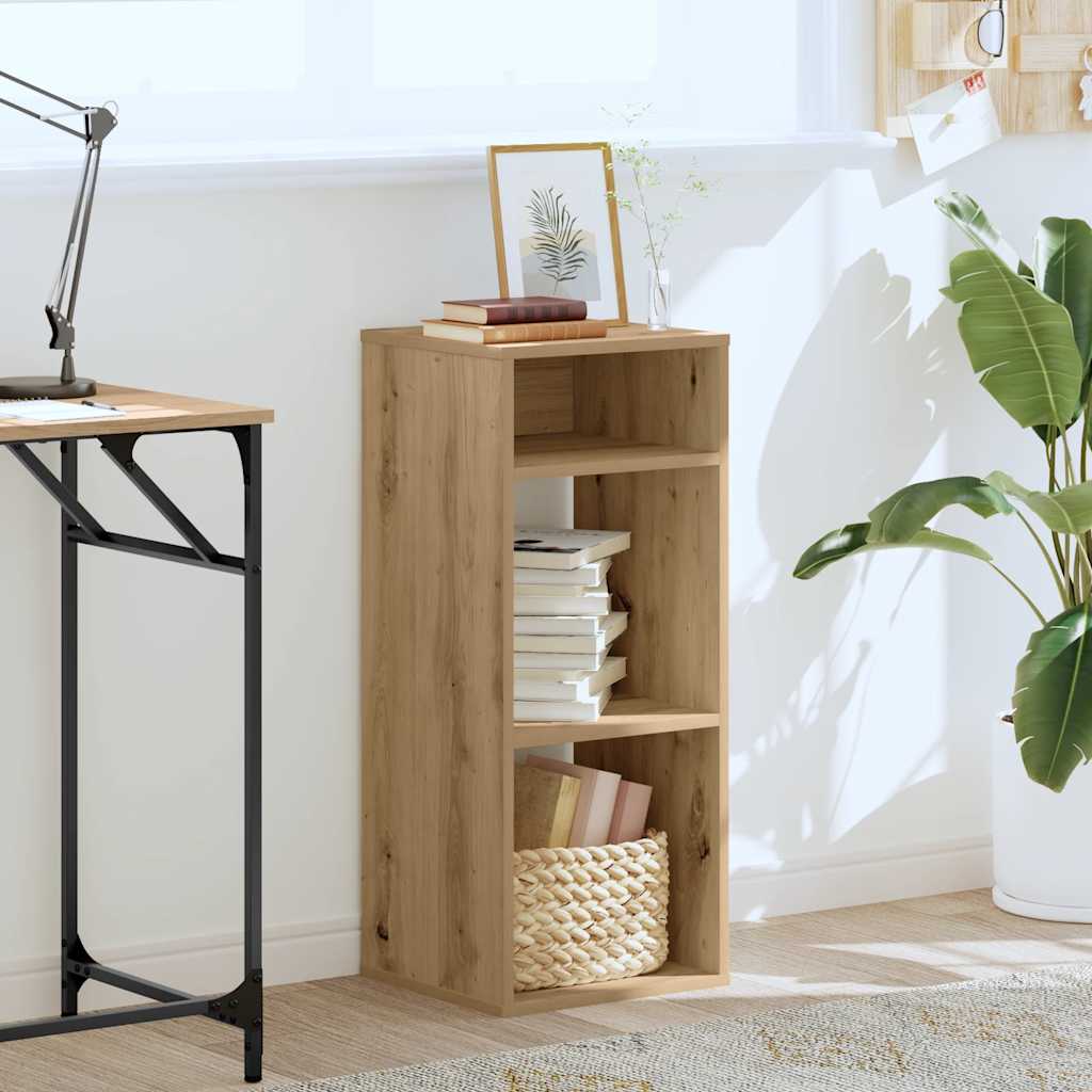 vidaXL Szafka na książki, dąb artisan materiał drewnopochodny