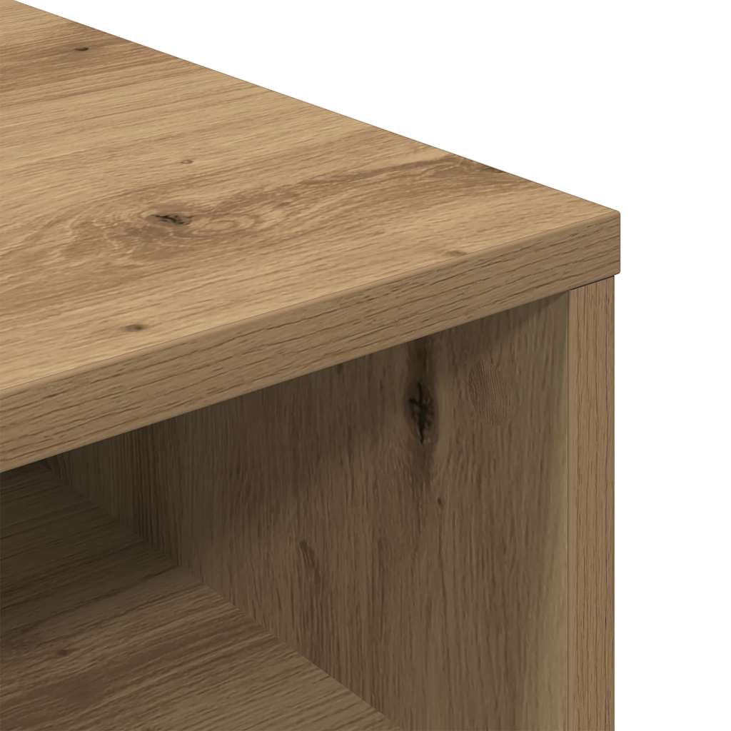 vidaXL Szafka na książki, dąb artisan materiał drewnopochodny