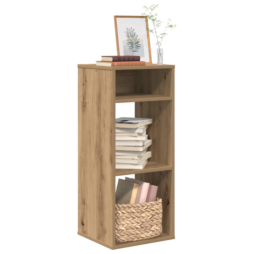 vidaXL Szafka na książki, dąb artisan materiał drewnopochodny