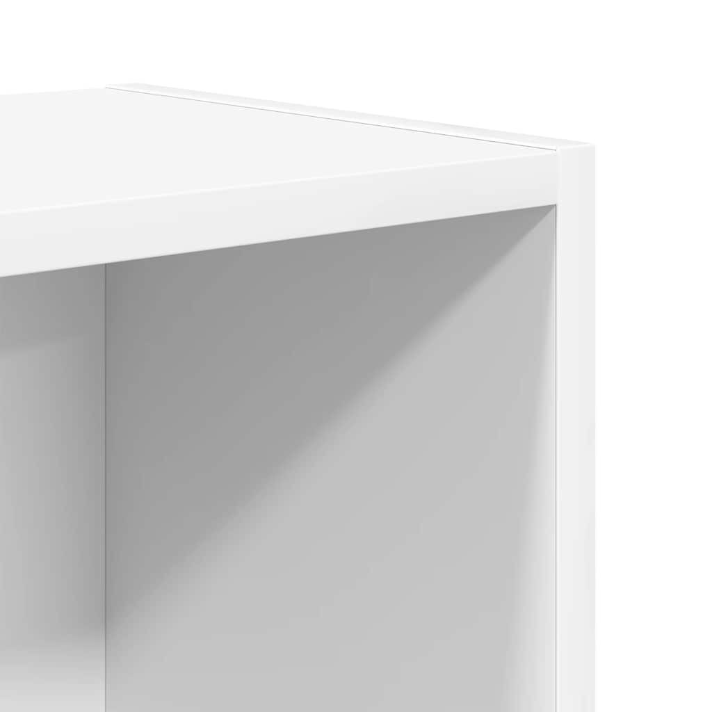 vidaXL Regał, biały, 31x24x52 cm, materiał drewnopochodny