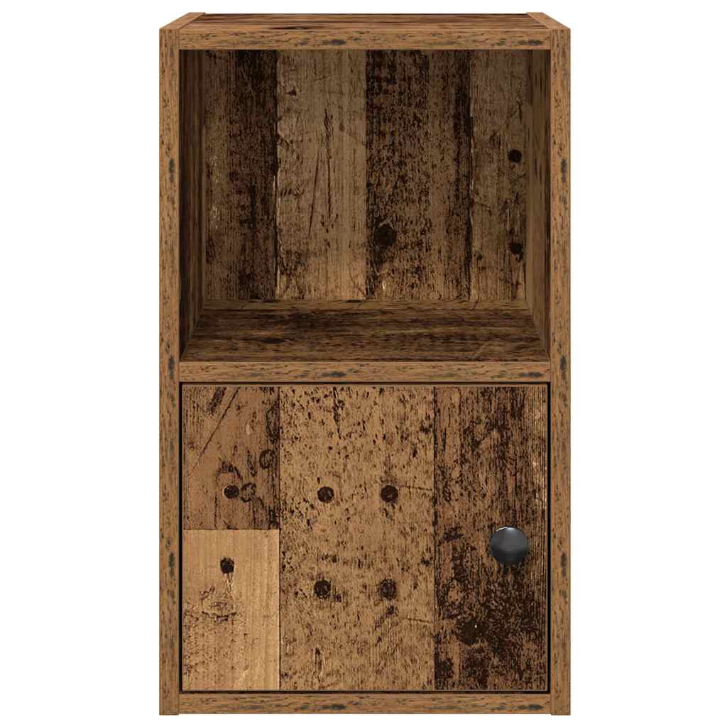 vidaXL Regał, stare drewno, 31x24x52 cm, materiał drewnopochodny