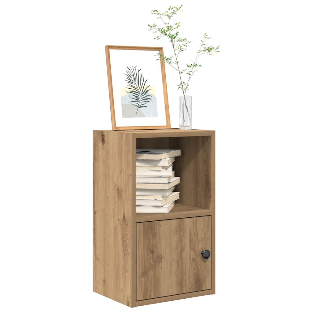 vidaXL Regał, dąb artisan, 31x24x52 cm, materiał drewnopochodny