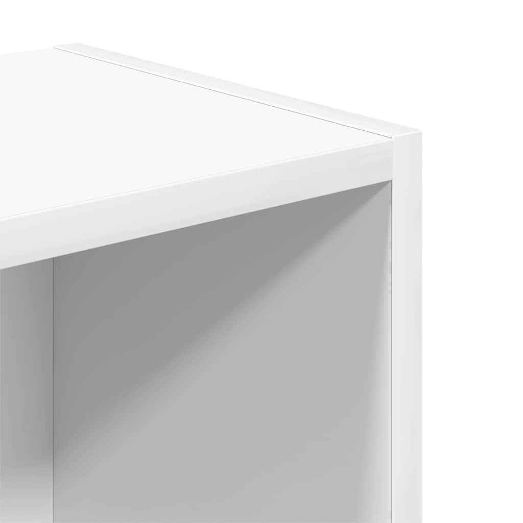 vidaXL Regał, biały, 31x24x77 cm, materiał drewnopochodny