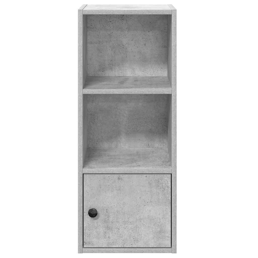vidaXL Regał, szarość betonu, 31x24x77 cm, materiał drewnopochodny