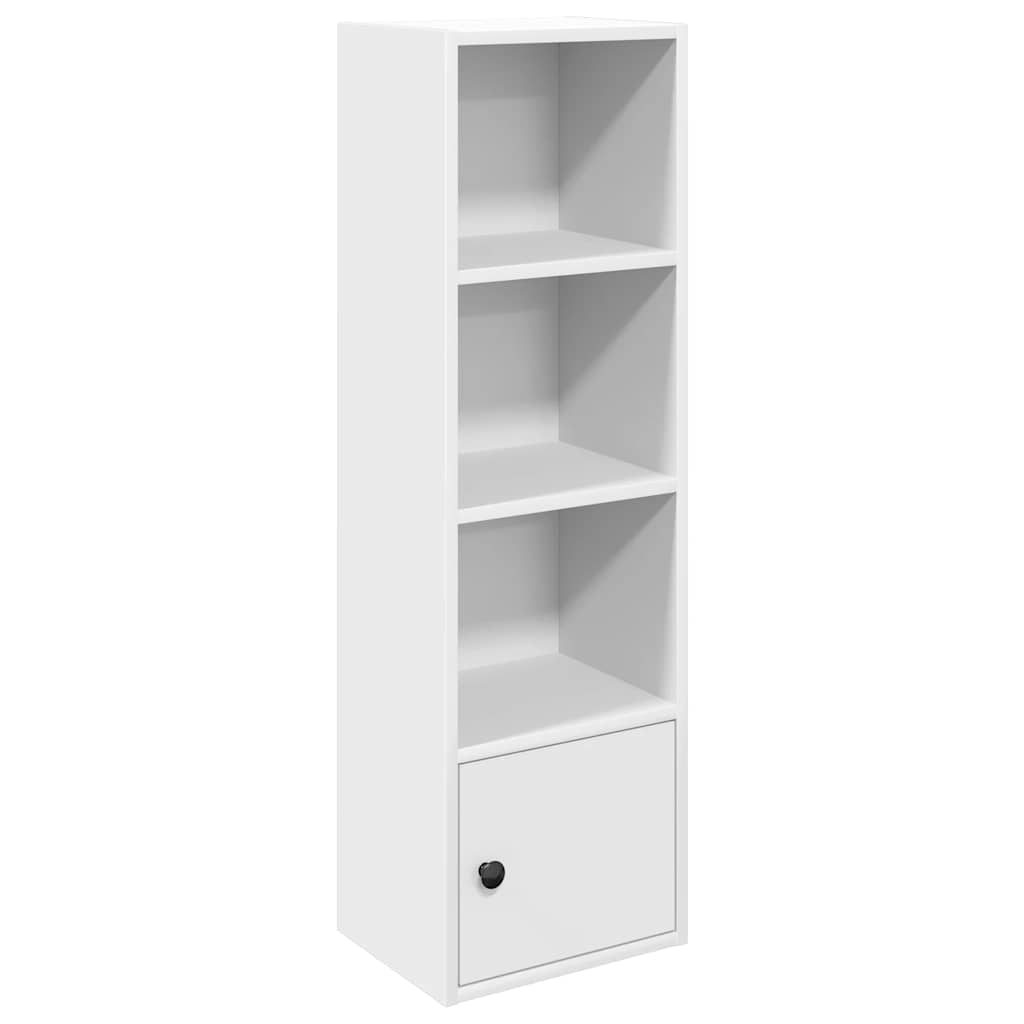 vidaXL Regał, biały, 31x24x102 cm, materiał drewnopochodny
