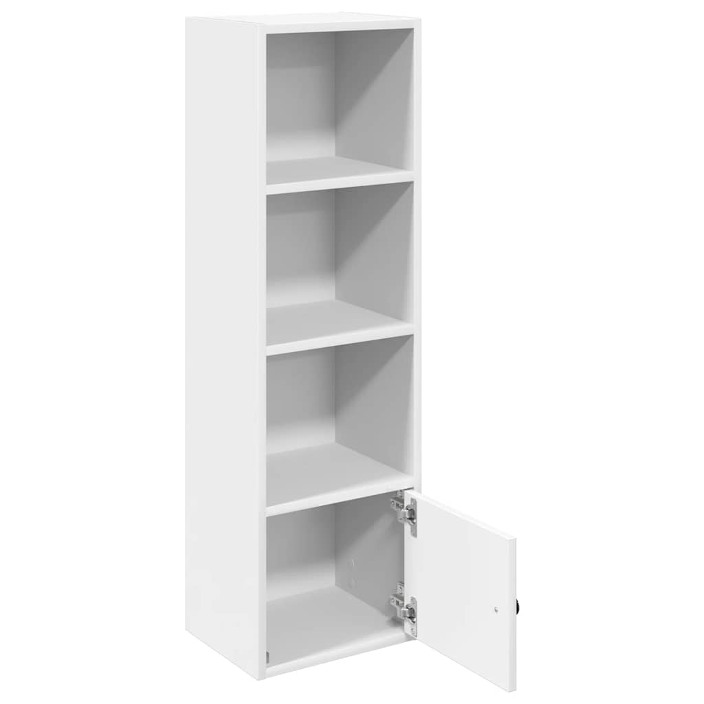 vidaXL Regał, biały, 31x24x102 cm, materiał drewnopochodny