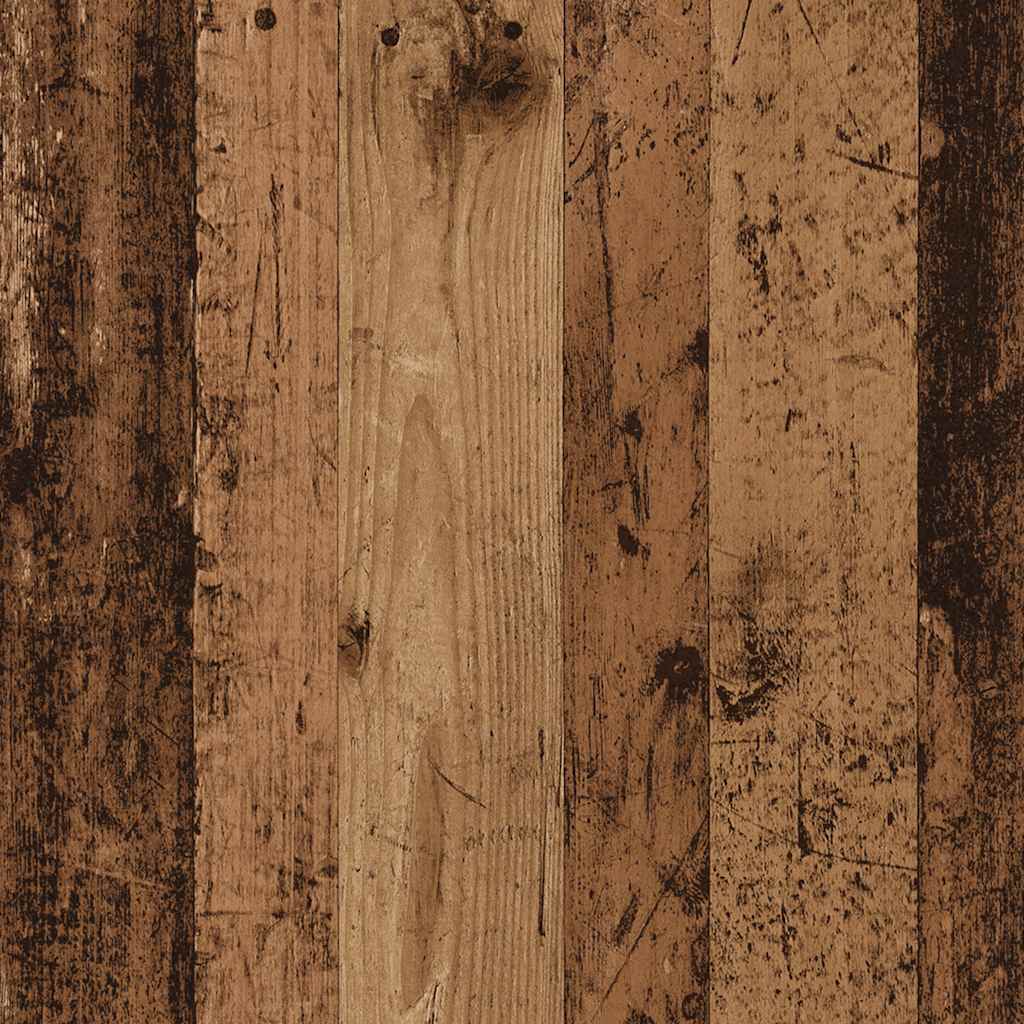 vidaXL Regał, stare drewno, 31x24x127 cm, materiał drewnopochodny
