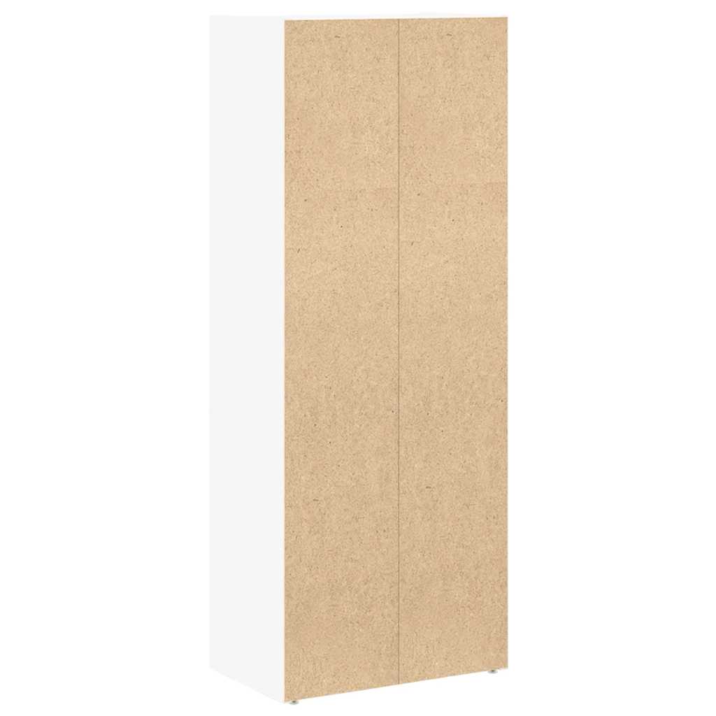 vidaXL Regał na książki, biały, 40x24x102 cm, materiał drewnopochodny