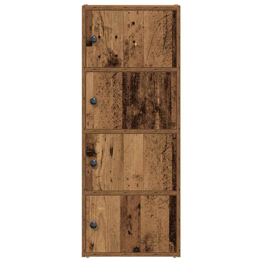 vidaXL Regał na książki, stare drewno, 40x24x102 cm