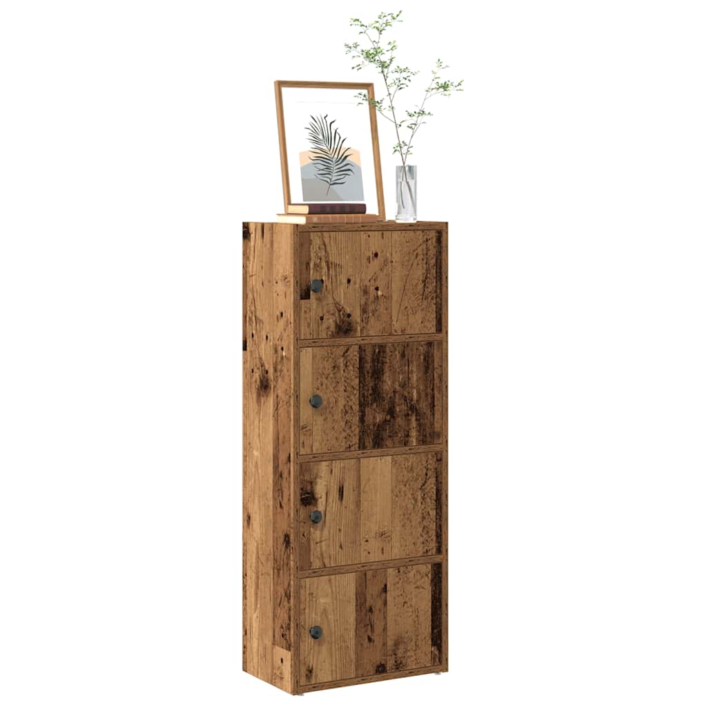 vidaXL Regał na książki, stare drewno, 40x24x102 cm