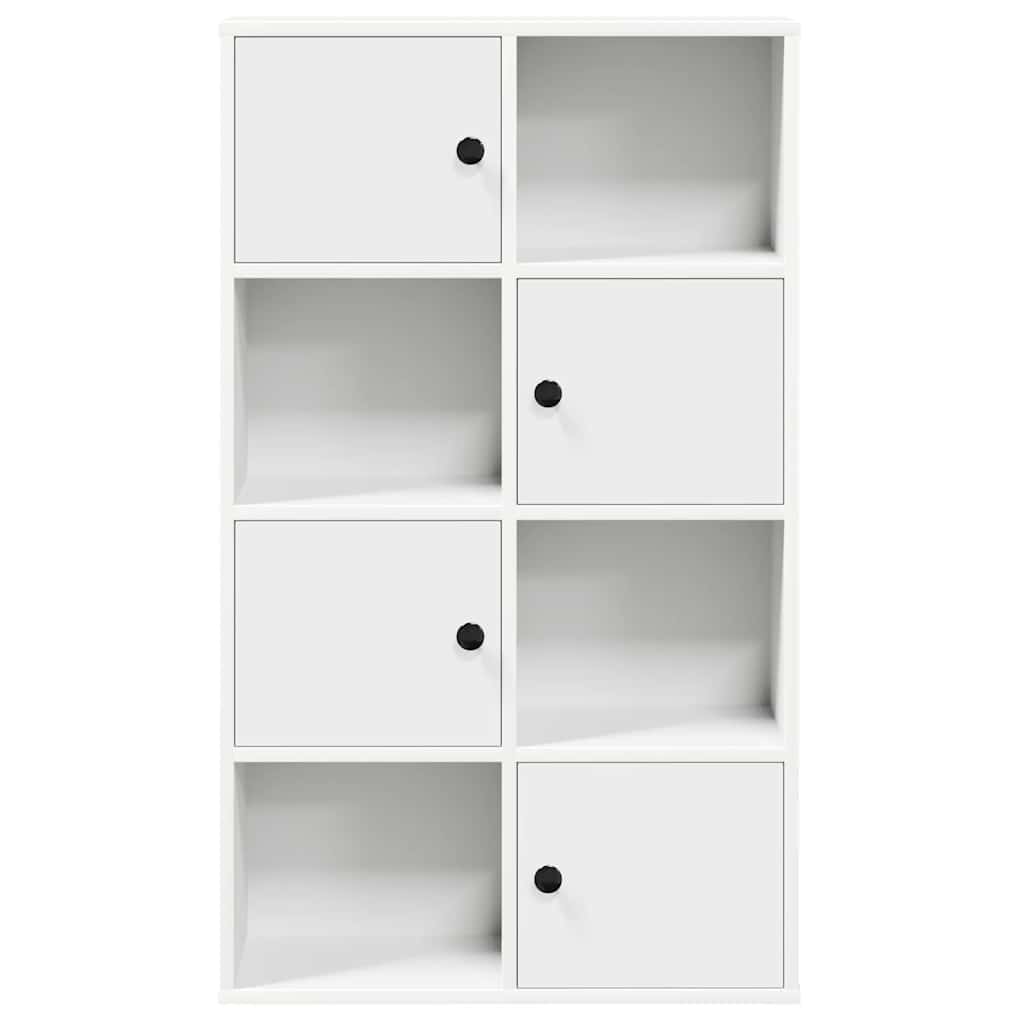 vidaXL Regał, biały, 60x24x101,5 cm, materiał drewnopochodny