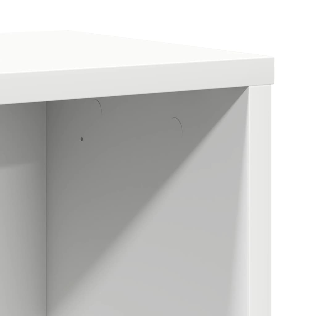 vidaXL Regał, biały, 60x24x101,5 cm, materiał drewnopochodny