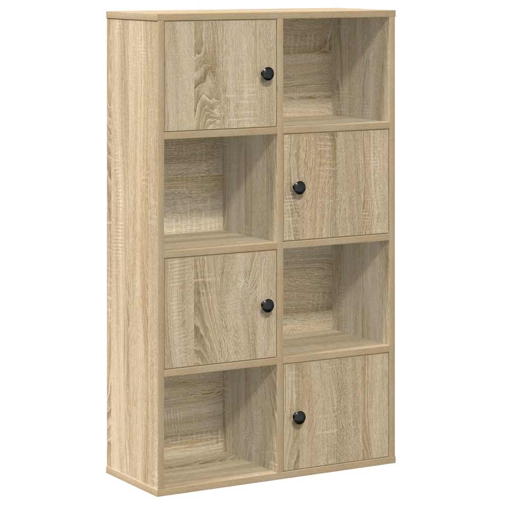 vidaXL Regał, dąb sonoma, 60x24x101,5 cm, materiał drewnopochodny
