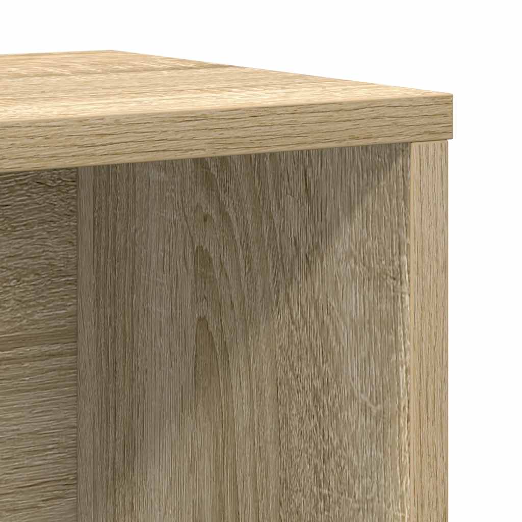 vidaXL Regał, dąb sonoma, 60x24x101,5 cm, materiał drewnopochodny