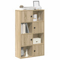 vidaXL Regał, dąb sonoma, 60x24x101,5 cm, materiał drewnopochodny