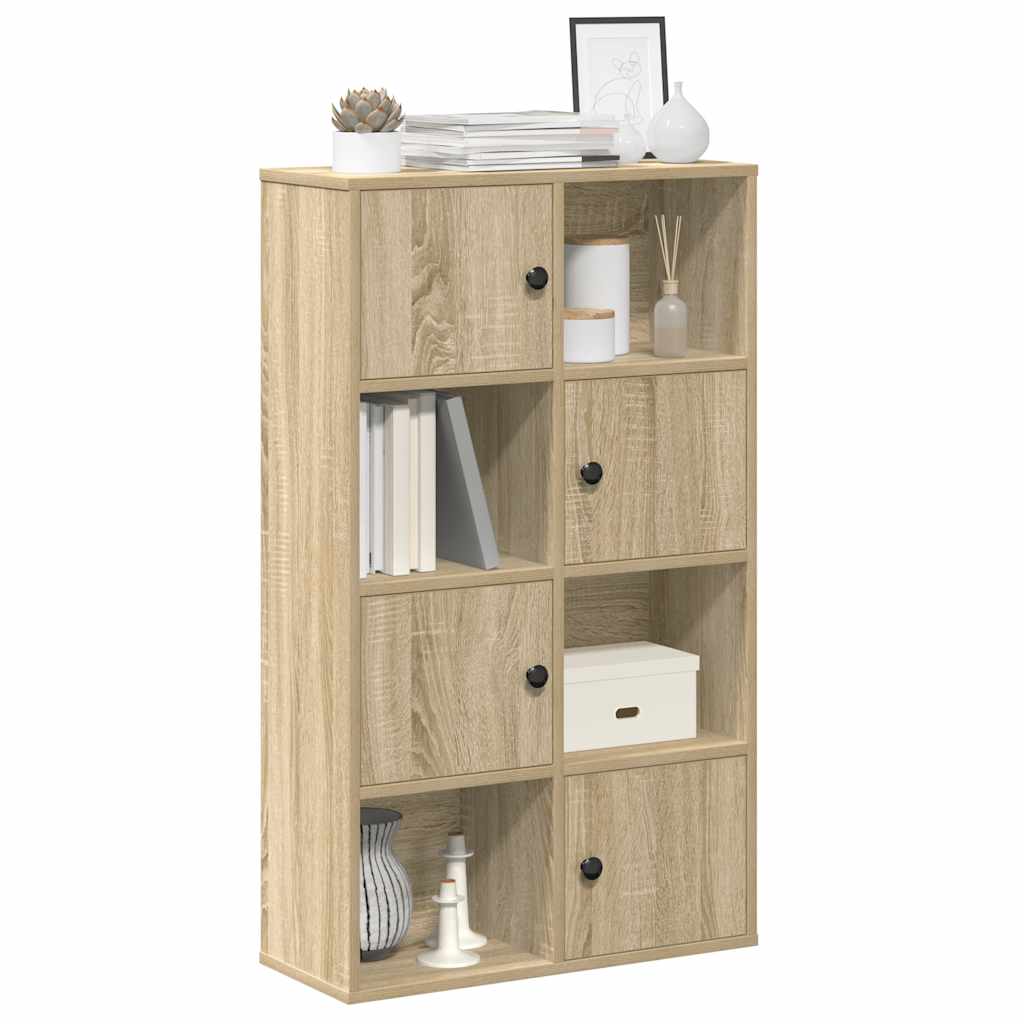 vidaXL Regał, dąb sonoma, 60x24x101,5 cm, materiał drewnopochodny