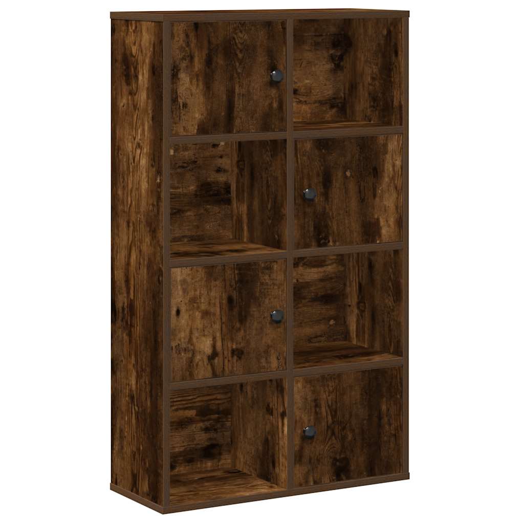 vidaXL Regał, przydymiony dąb, 60x24x101,5 cm, materiał drewnopochodny