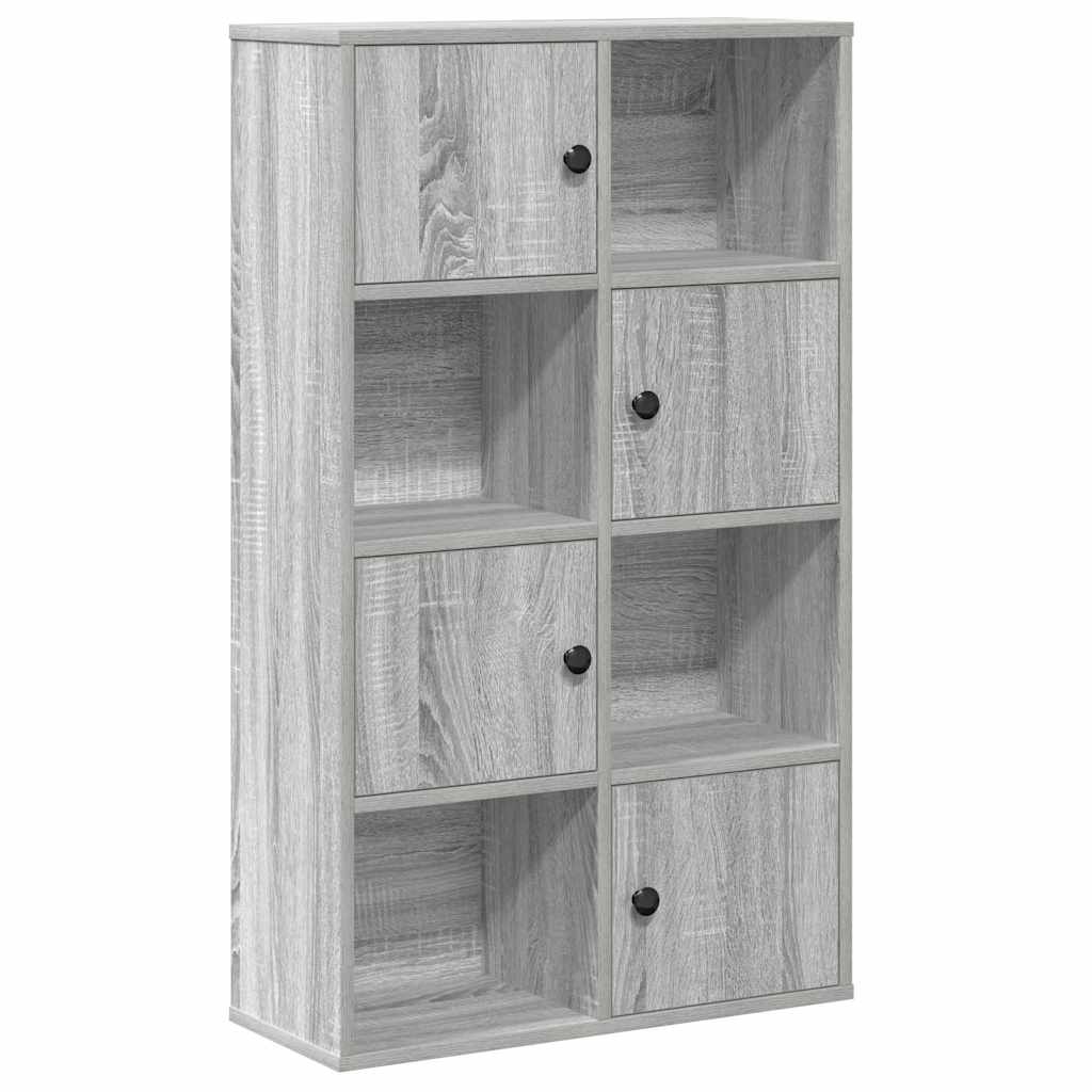 vidaXL Regał, szary dąb sonoma 60x24x101,5 cm, materiał drewnopochodny