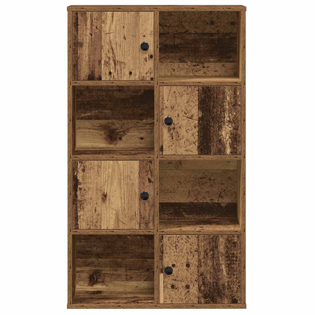 vidaXL Regał, stare drewno, 60x24x101,5 cm, materiał drewnopochodny