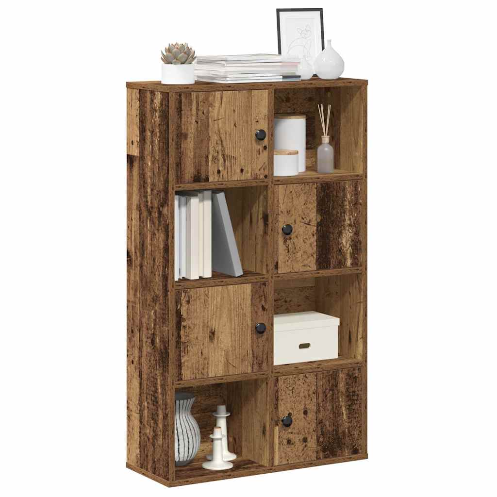 vidaXL Regał, stare drewno, 60x24x101,5 cm, materiał drewnopochodny