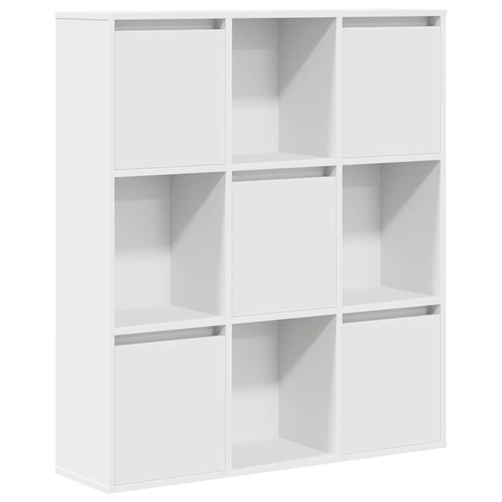 vidaXL Regał, biały, 89x24x101,5 cm, materiał drewnopochodny
