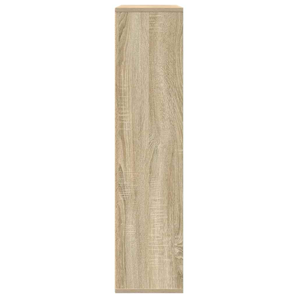 vidaXL Regał, dąb sonoma, 89x24x101,5 cm, materiał drewnopochodny
