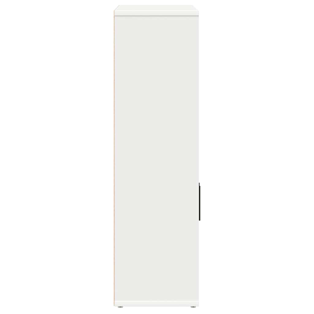vidaXL Regał na książki, biały, 60x24x85 cm, materiał drewnopochodny