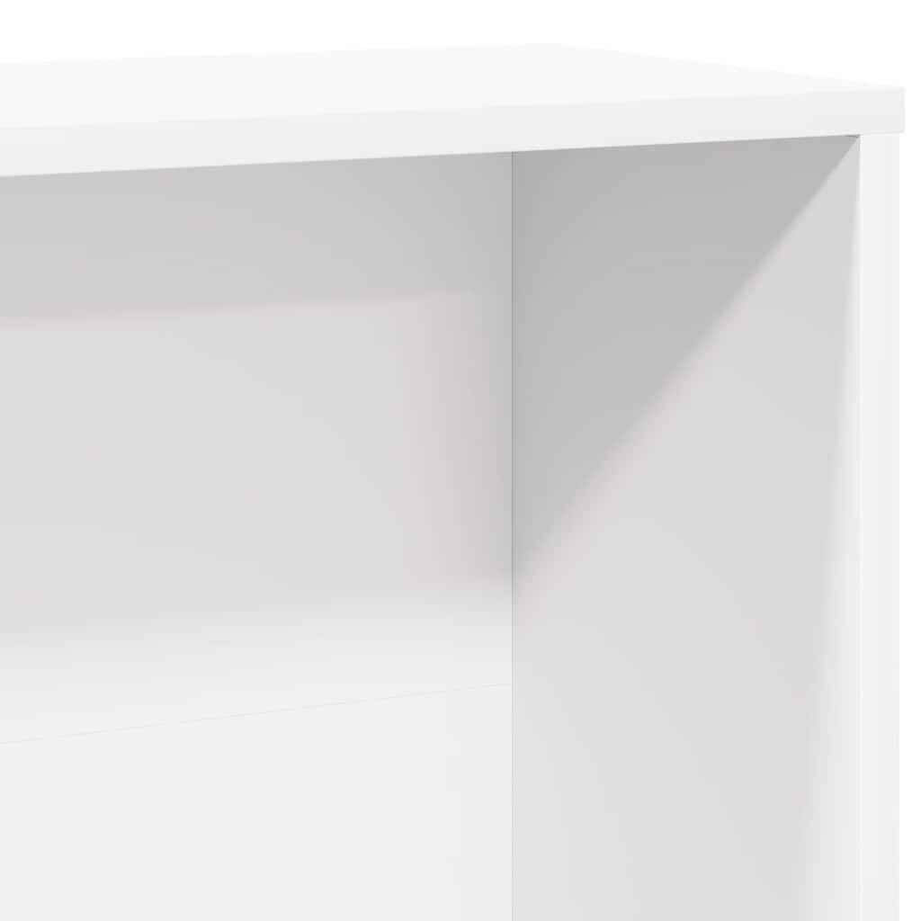 vidaXL Regał na książki, biała, 60x24x120 cm