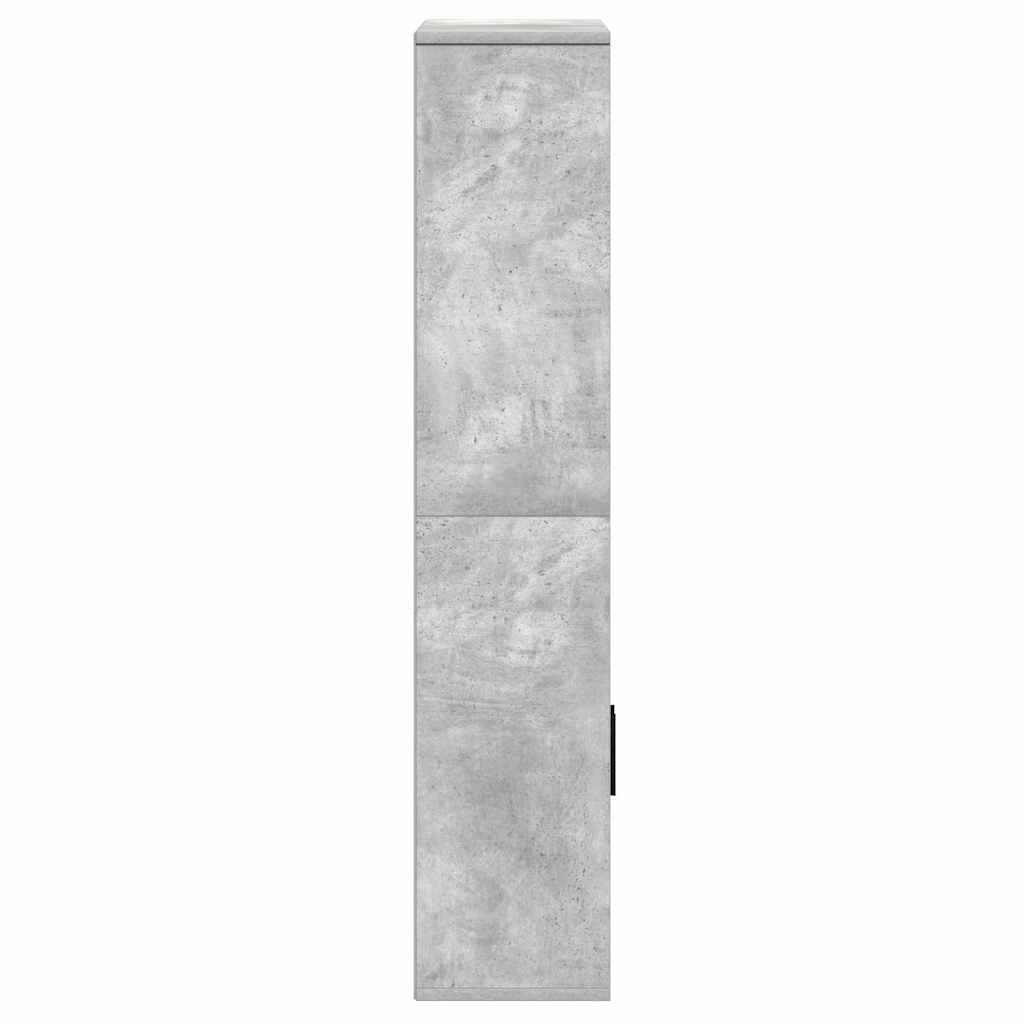 vidaXL Regał na książki, szarość betonu, 60x24x120 cm