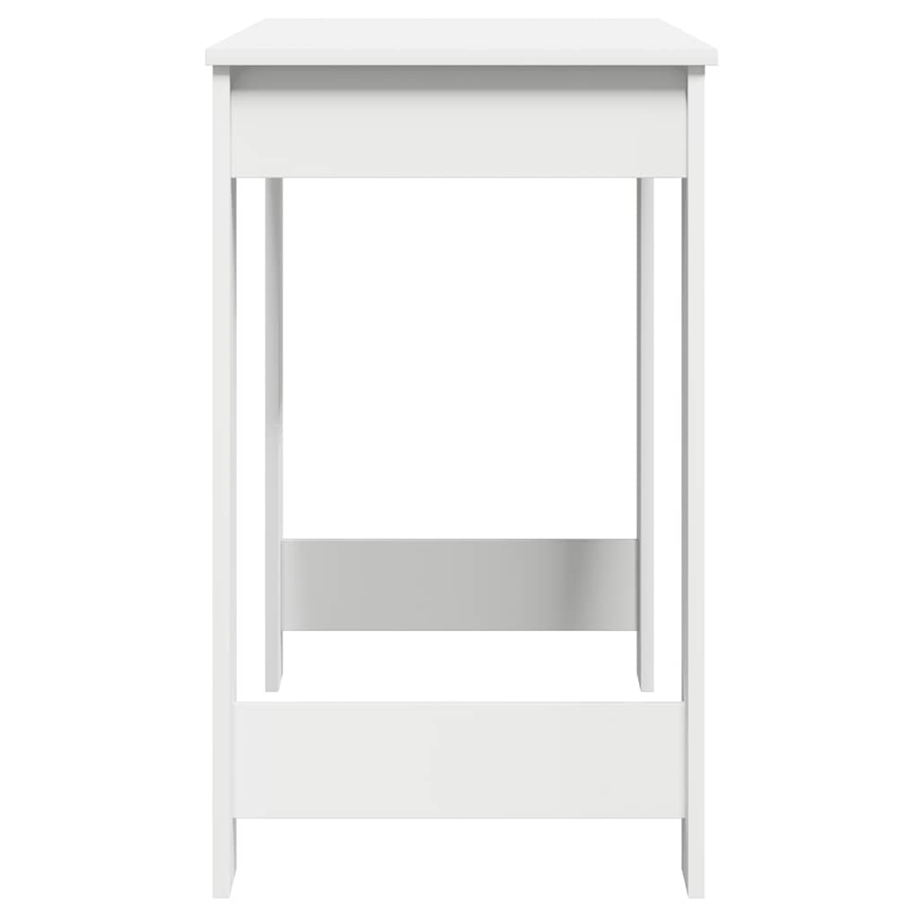 vidaXL Biurko, białe, 100x45x75 cm, materiał drewnopochodny